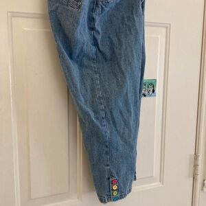 Christopher & Banks Blue Ankle Cropped Jeans apr